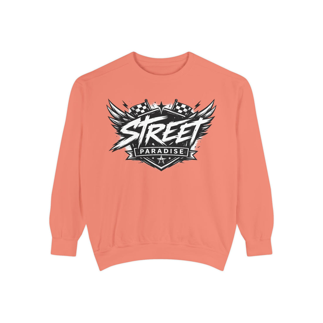 Street Paradise Graphic Sweatshirt — Retro Urban Crewneck