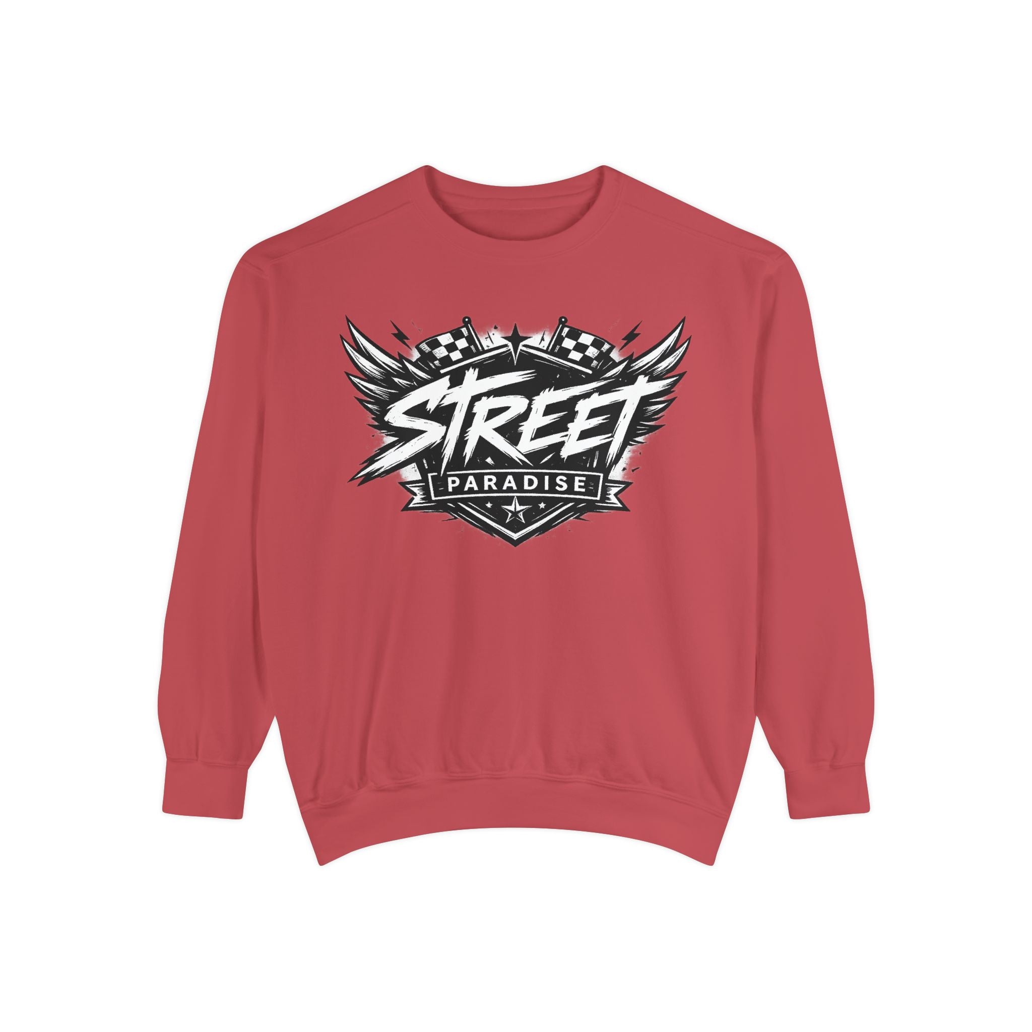 Street Paradise Graphic Sweatshirt — Retro Urban Crewneck