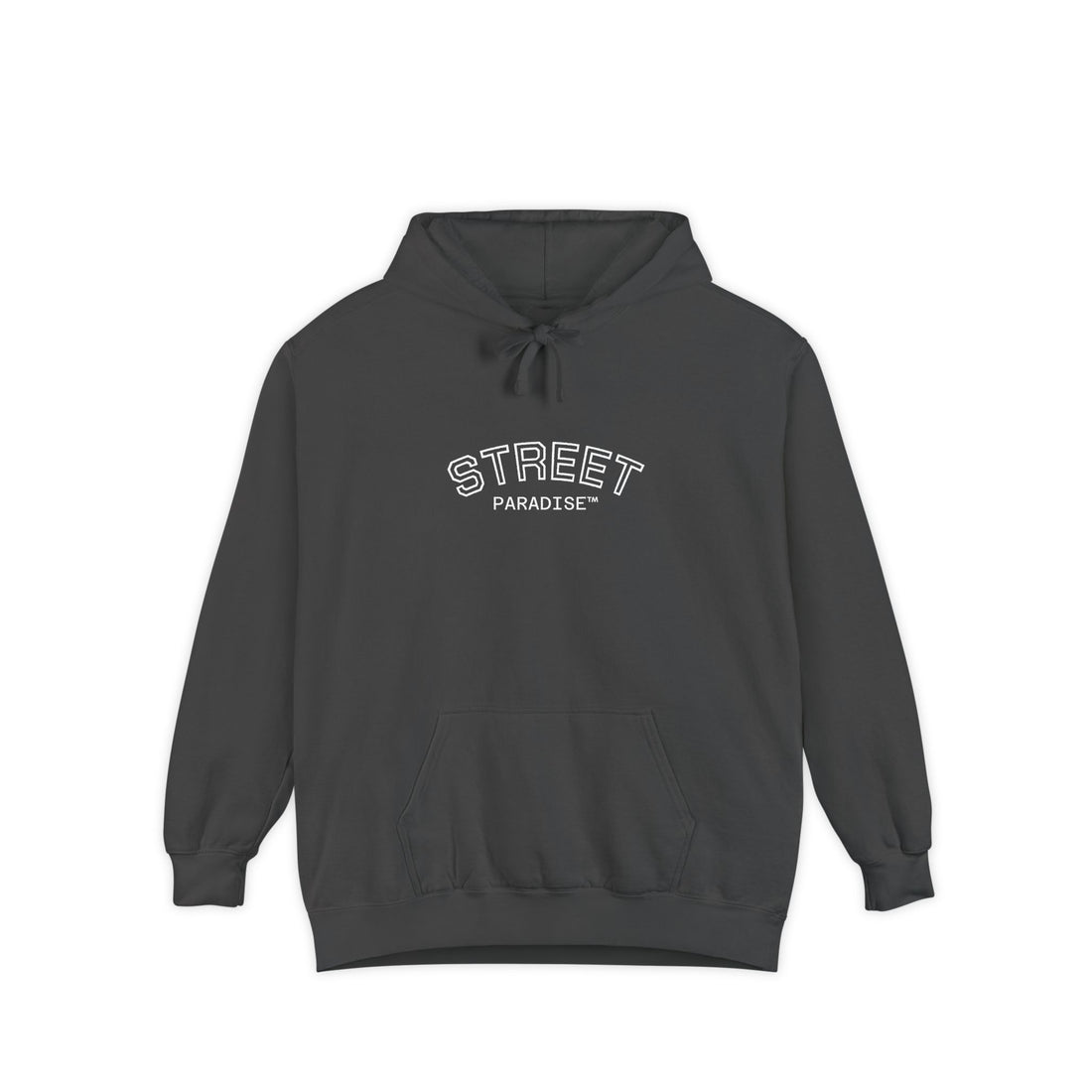 Street Paradise Hoodie — Garment-Dyed Cozy Pullover