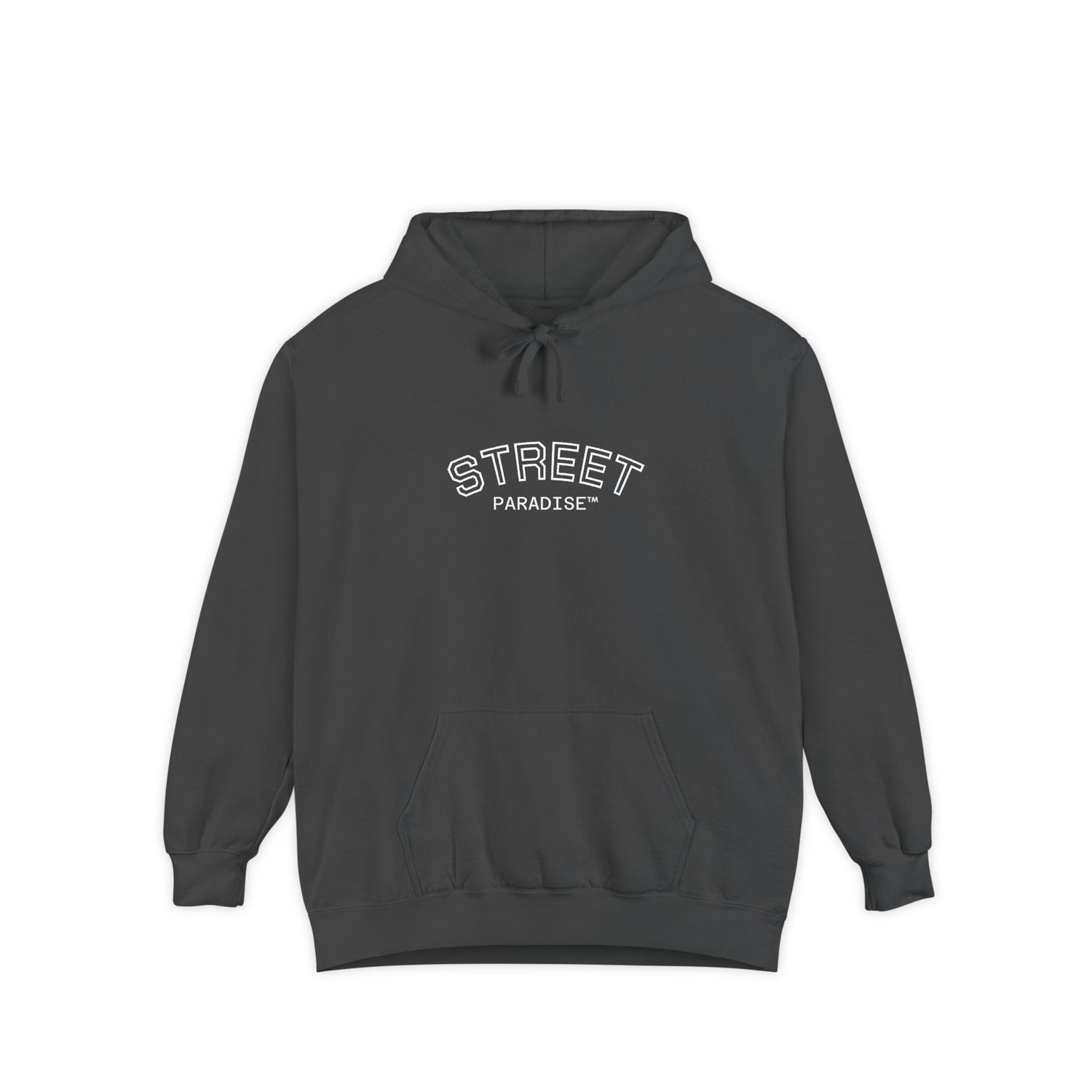 Street Paradise Hoodie — Garment-Dyed Cozy Pullover