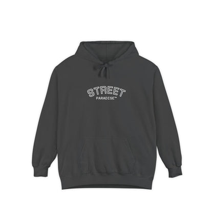 Street Paradise Hoodie — Garment-Dyed Cozy Pullover