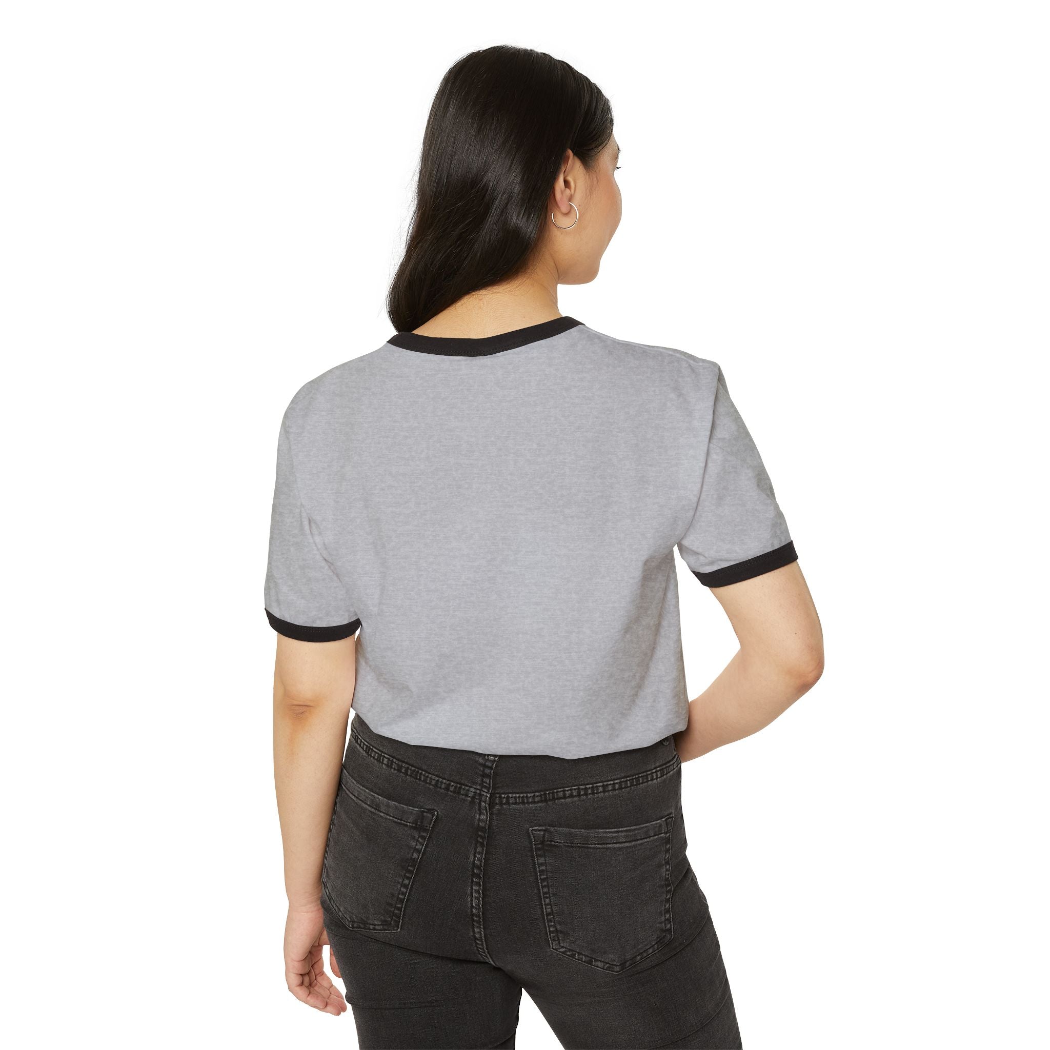 Skateboard Ringer T-Shirt — "Street Paradise: It&