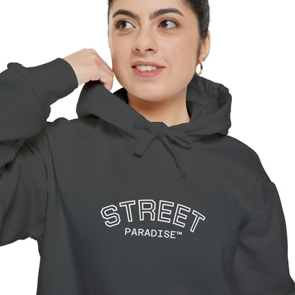 Street Paradise Hoodie — Garment-Dyed Cozy Pullover