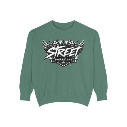 Street Paradise Graphic Sweatshirt — Retro Urban Crewneck