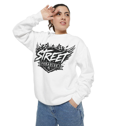 Street Paradise Graphic Sweatshirt — Retro Urban Crewneck