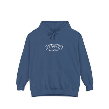 Street Paradise Hoodie — Garment-Dyed Cozy Pullover