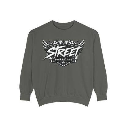 Street Paradise Graphic Sweatshirt — Retro Urban Crewneck