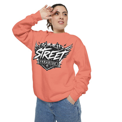 Street Paradise Graphic Sweatshirt — Retro Urban Crewneck