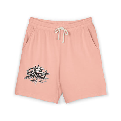 Street Crown Fleece Sweat Shorts — Garment-Dyed Lightweight Lounge Shorts