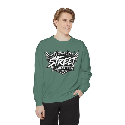 Street Paradise Graphic Sweatshirt — Retro Urban Crewneck