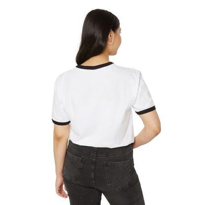 Skateboard Ringer T-Shirt — "Street Paradise: It&