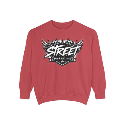 Street Paradise Graphic Sweatshirt — Retro Urban Crewneck