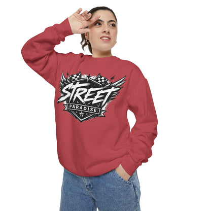 Street Paradise Graphic Sweatshirt — Retro Urban Crewneck