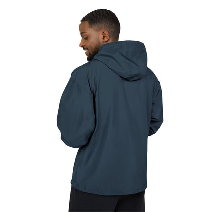 Champion Packable Anorak Jacket — Small Floral Logo Windbreaker