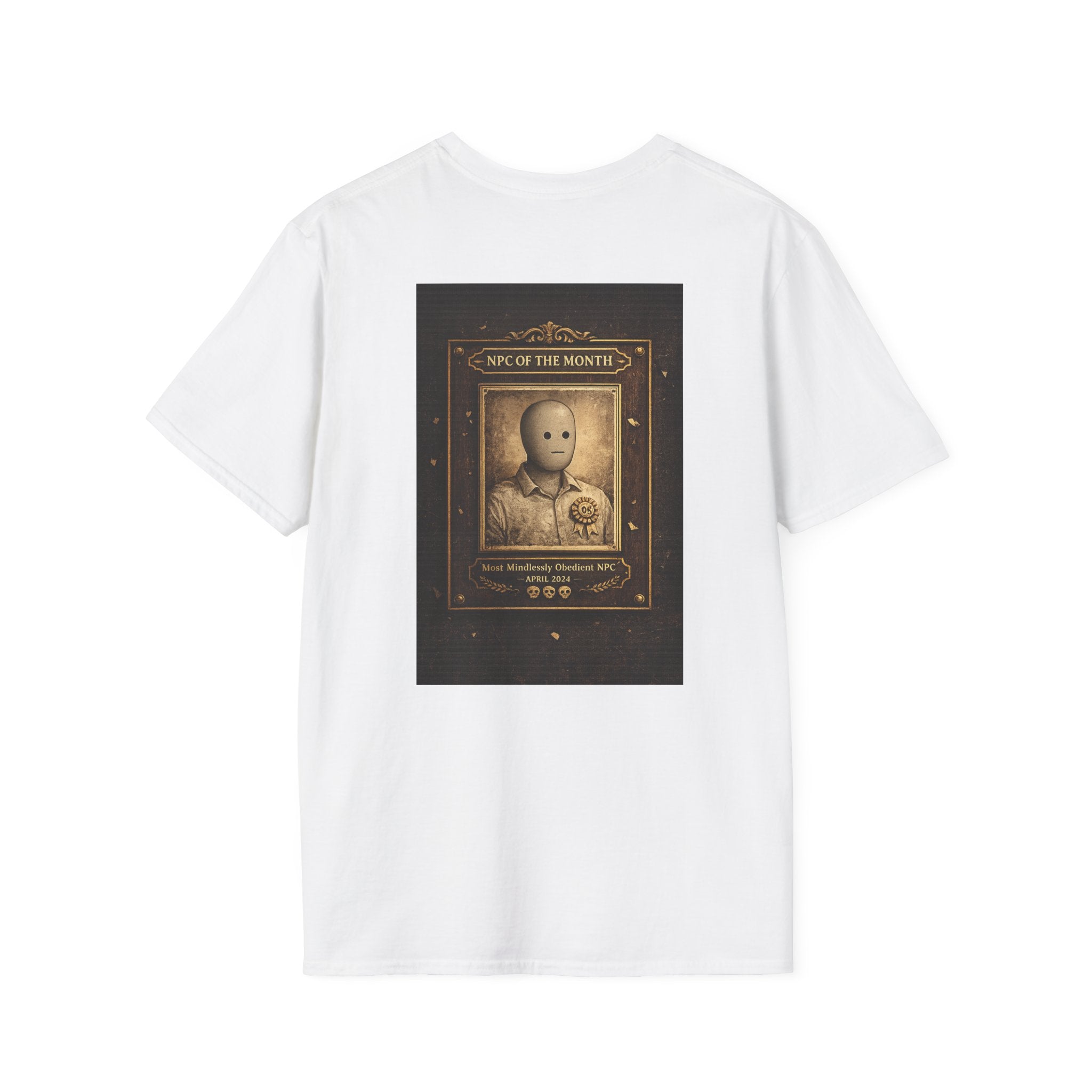 Brainrot Society T‑Shirt — Minimalist Chest Logo Tee